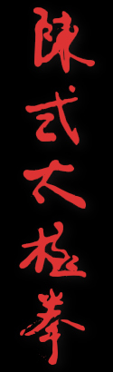 Chen Taijiquan - Calligraphy - Adam Wallace Chinese Health and Martial Arts